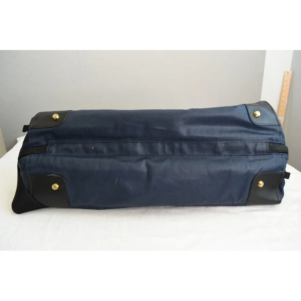 Pakt One Travel Duffel Bag 35L by Malcom Minimalist Navy Blue Travel Weekender